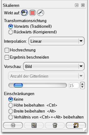 Eigenschaften des Werkzeuges Drehen
